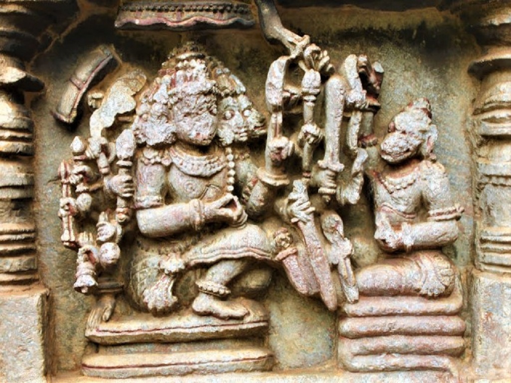 Hanumana in Ravana's Court