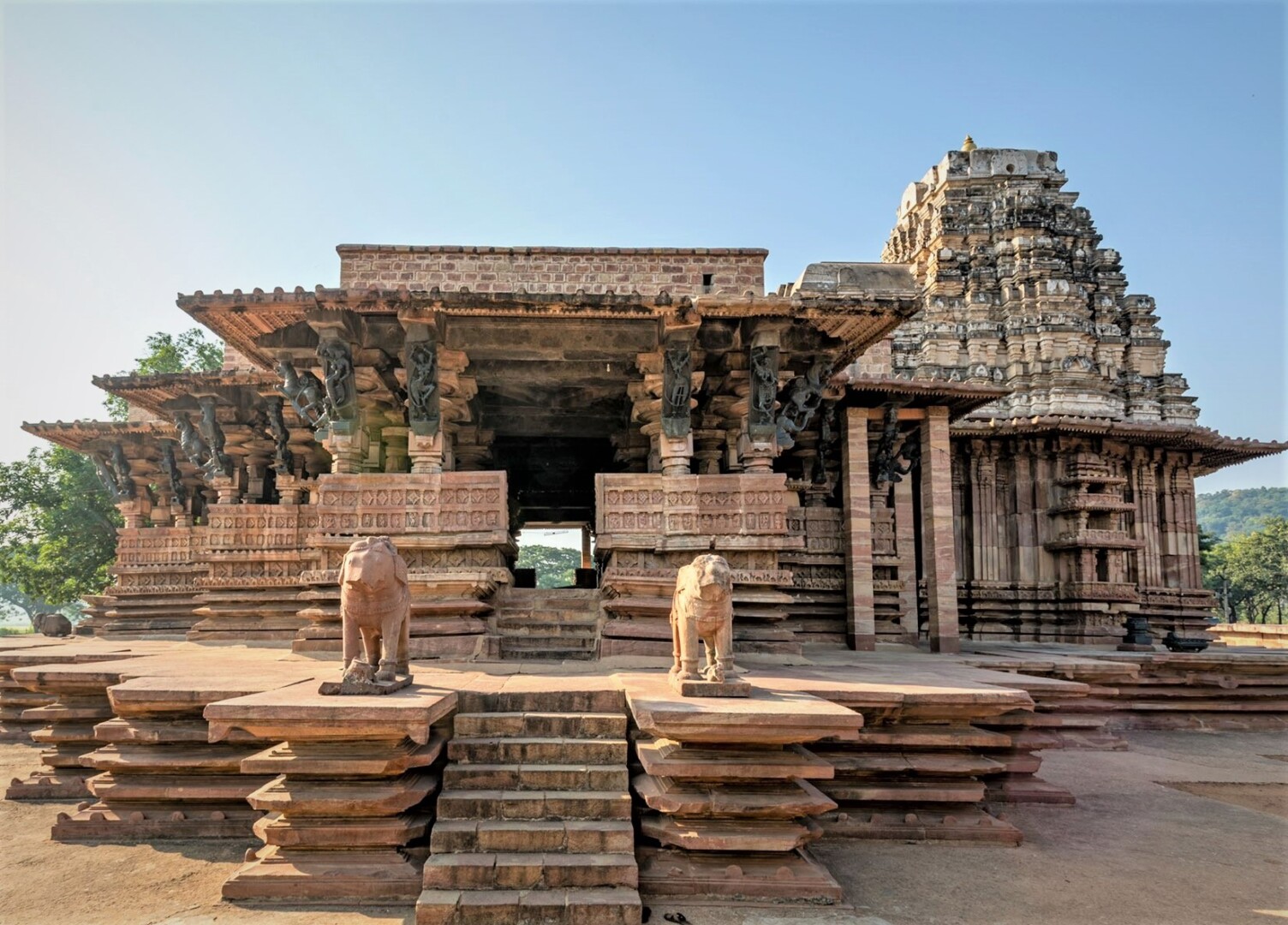 Enterance of Ramappa Temple
